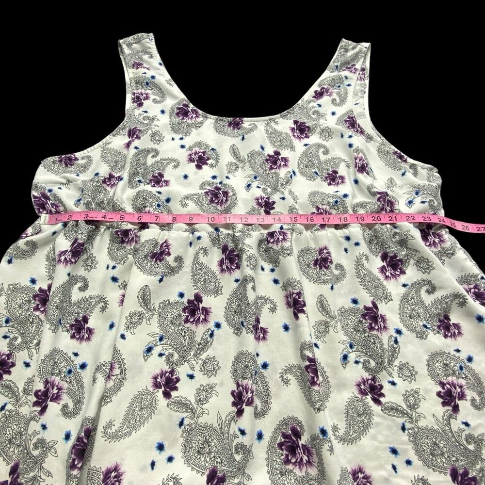 TORRID Woman Sleeveless Tank Top Size 5XL Multicolor Loose Relaxed‎ Floral - Picture 5 of 13